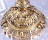 FAVIER -SPLENDIDE EXCEPTIONNEL CALICE BAROQUE -ARGENT MASSIF MINERVE VERMEIL XIX