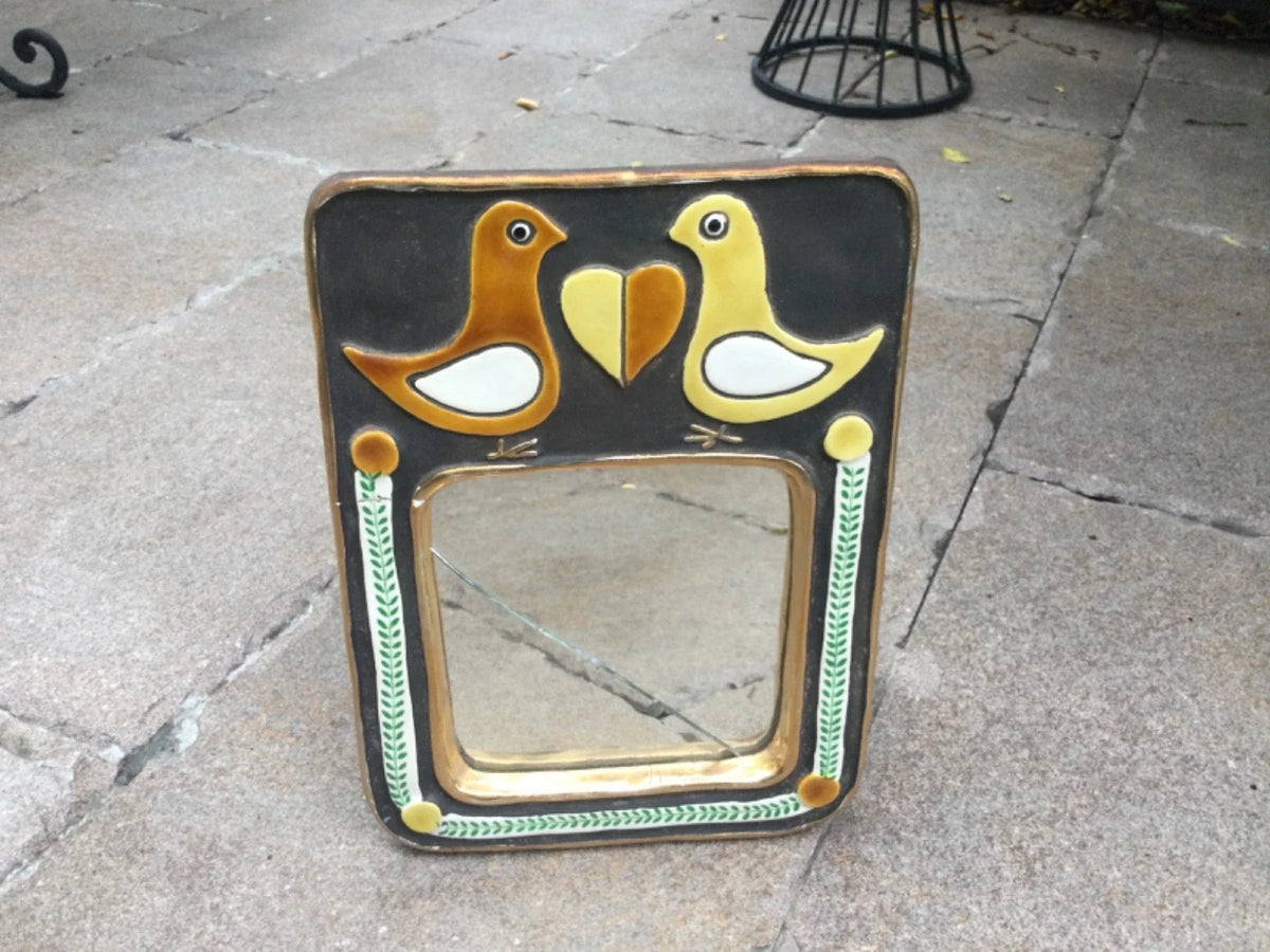 MODERNISTE RARE MIROIR MITHE ESPELT