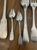 LOT COUVERTS ARGENT MASSIF 1097 G COLLECTION OU FONTE / ARGENTERIE ANCIENNE