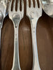 LOT COUVERTS ARGENT MASSIF 1097 G COLLECTION OU FONTE / ARGENTERIE ANCIENNE