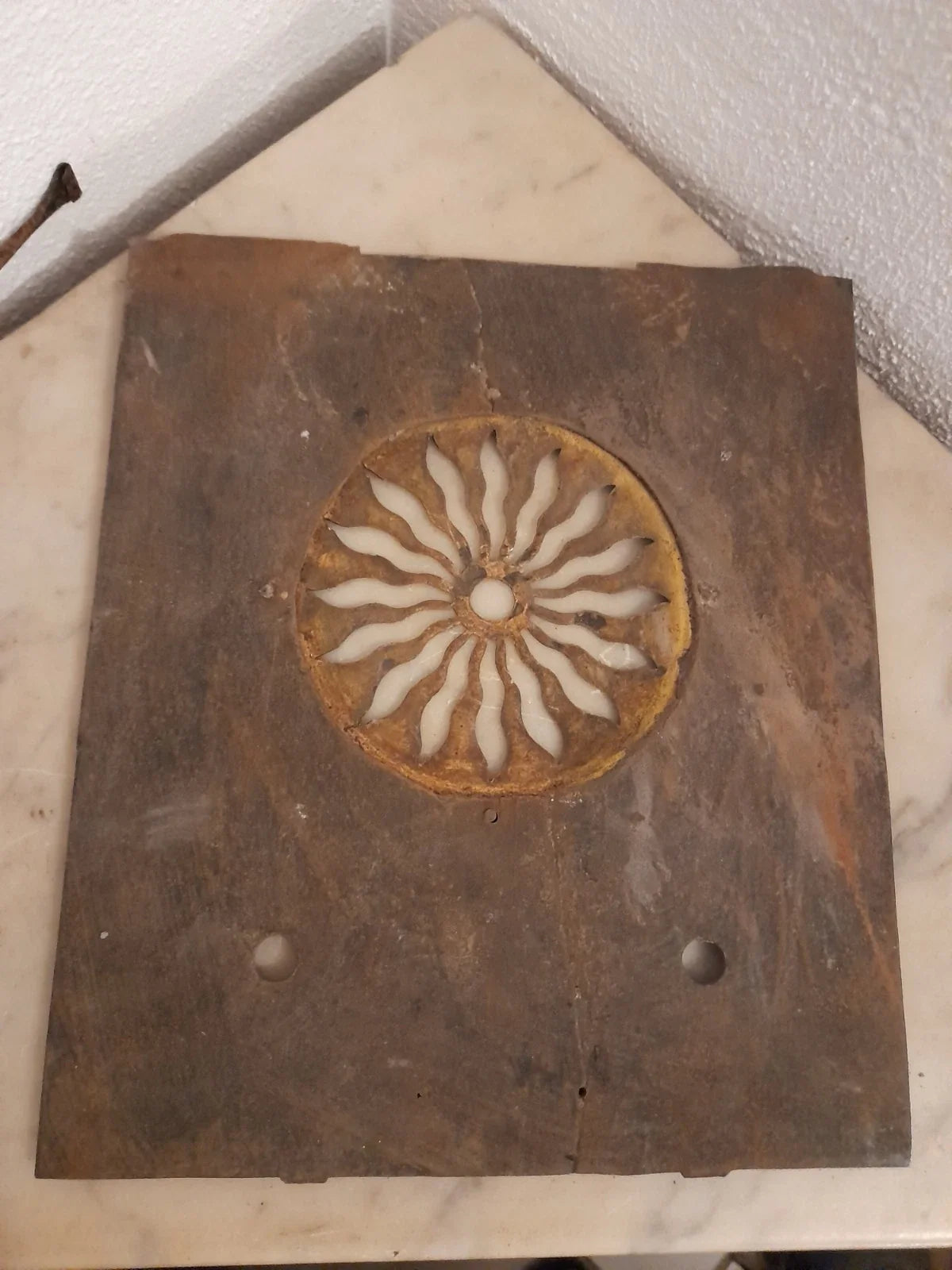 Ancien mouvement horloge comtoise mécanisme Uhr wall clock Wanduhr Pendel