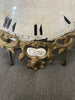 ANCIENNE HORLOGE LANTERNE A 2 CLOCHES 2 MARTEAUX XVIIIEME ANTIQUE CLOCK 18th