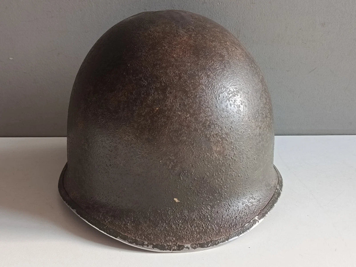 CASQUE AMERICAIN AVEC SON INTERIEUR DEBARQUEMENT WW2 39 45 US HELMET