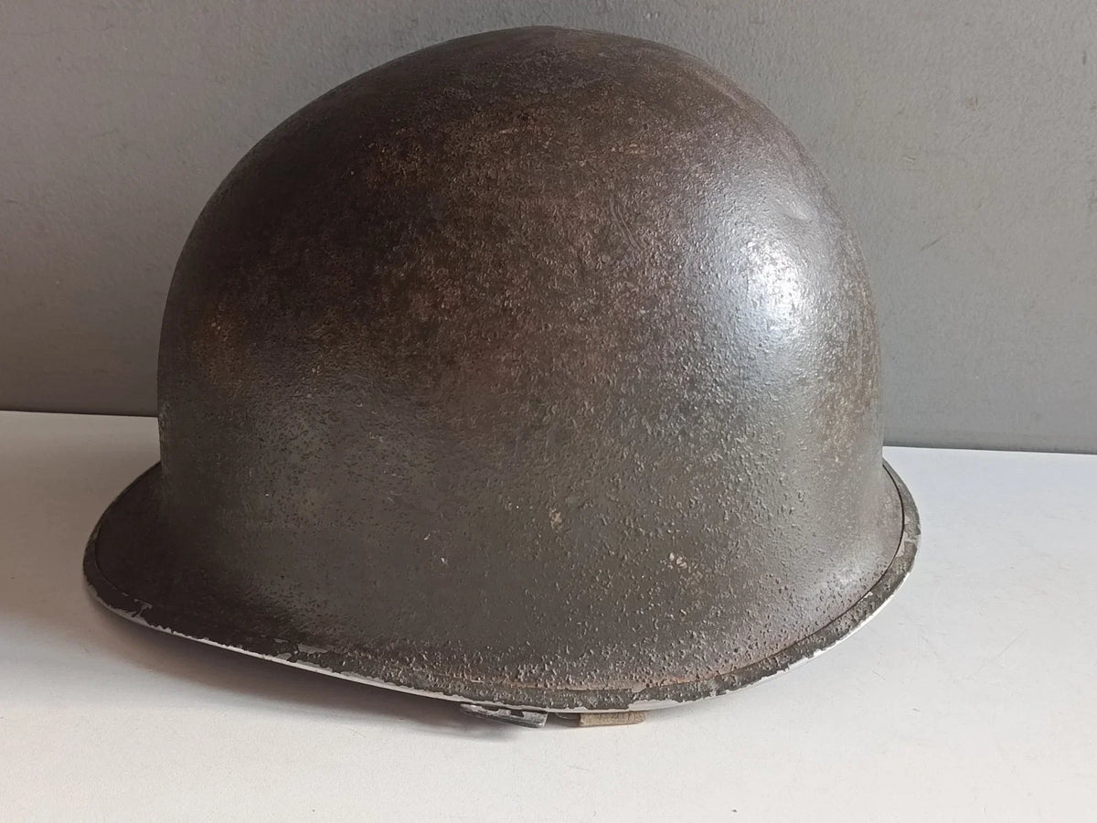 CASQUE AMERICAIN AVEC SON INTERIEUR DEBARQUEMENT WW2 39 45 US HELMET