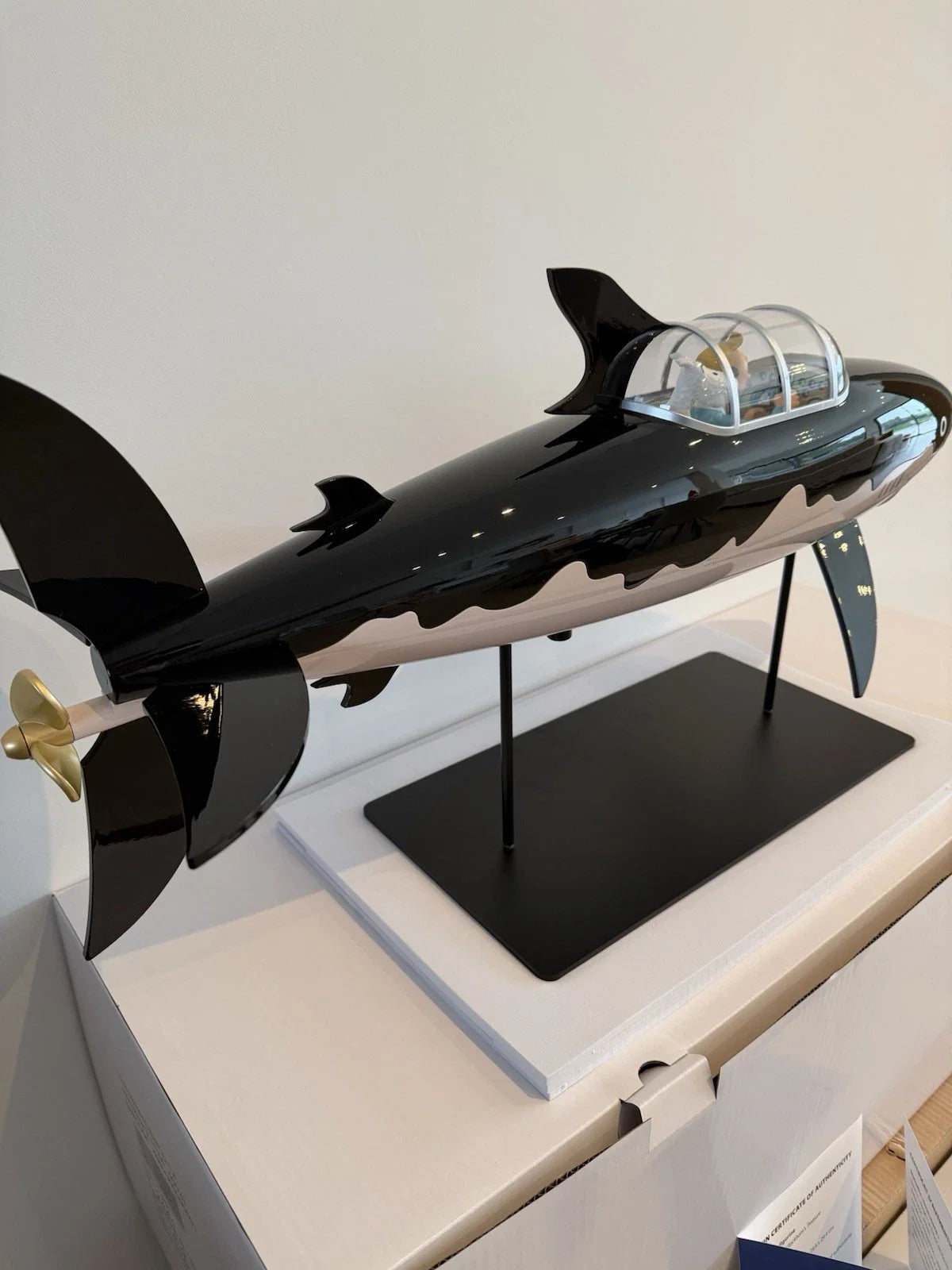 Tintin Moulinsart Le Sous Marin 77 Cm