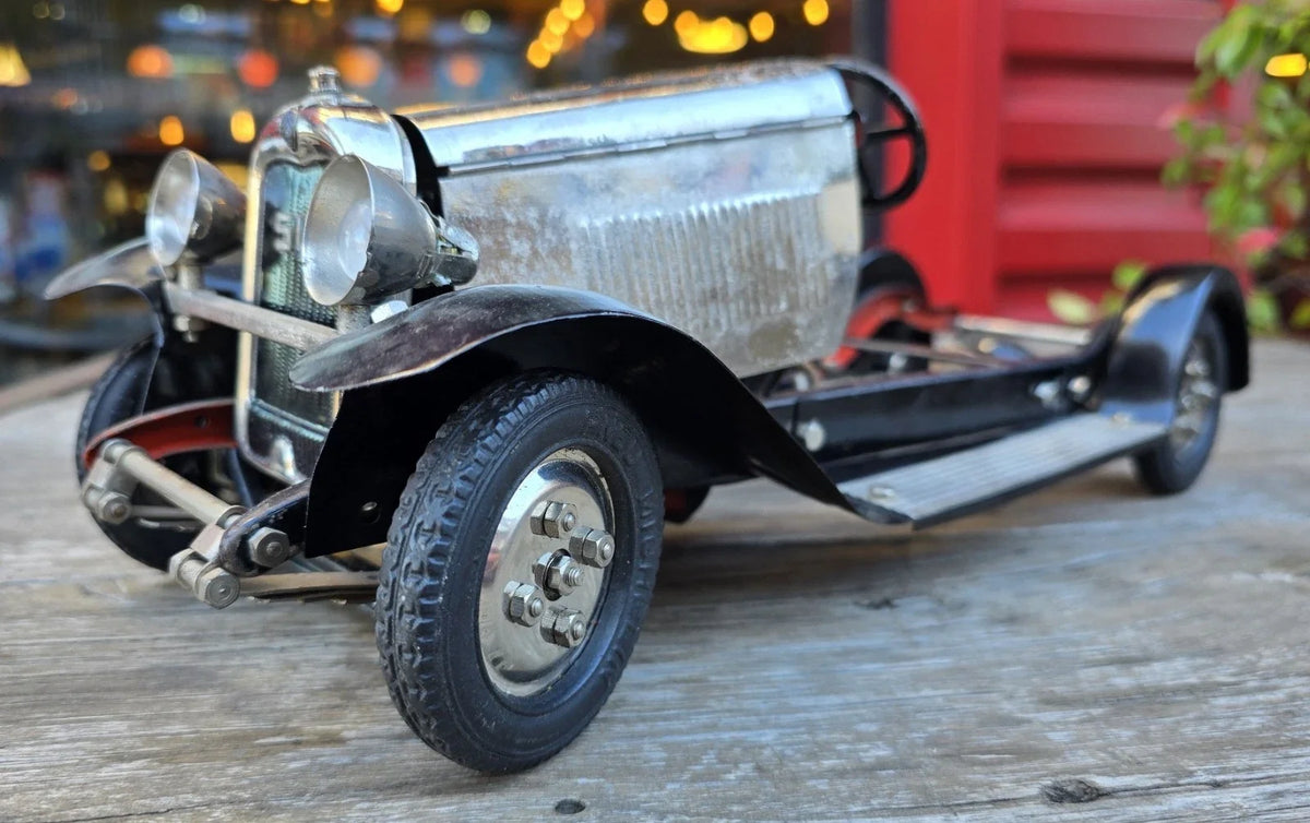 TRES RARE - JOUET ANDRÉ CITROËN CHASSIS C6 DÉMONTABLE TÔLE 40CM