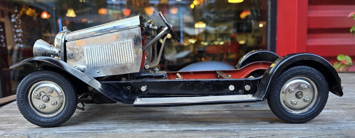 TRES RARE - JOUET ANDRÉ CITROËN CHASSIS C6 DÉMONTABLE TÔLE 40CM