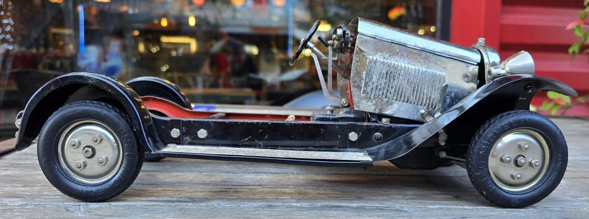 TRES RARE - JOUET ANDRÉ CITROËN CHASSIS C6 DÉMONTABLE TÔLE 40CM