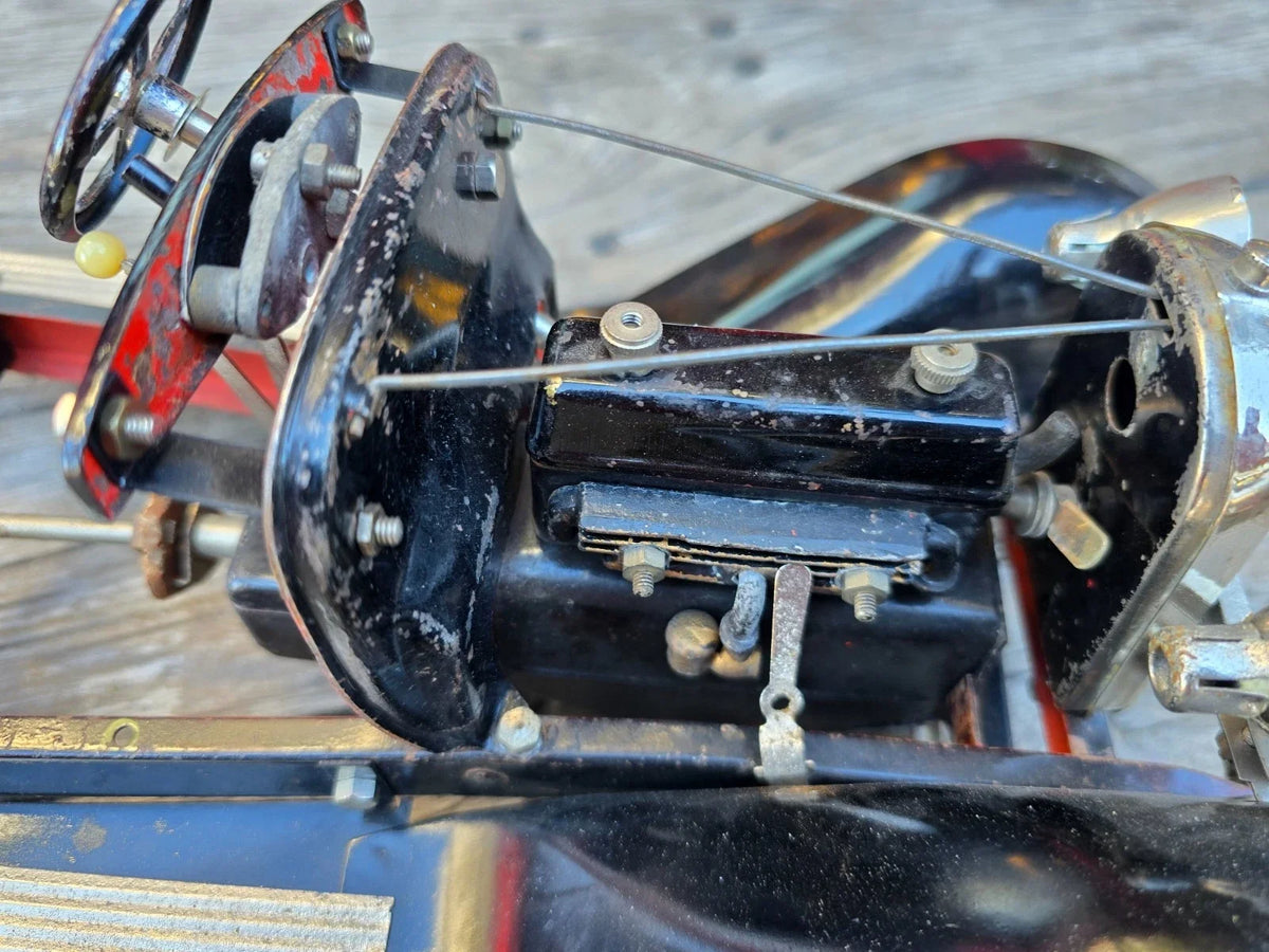 TRES RARE - JOUET ANDRÉ CITROËN CHASSIS C6 DÉMONTABLE TÔLE 40CM