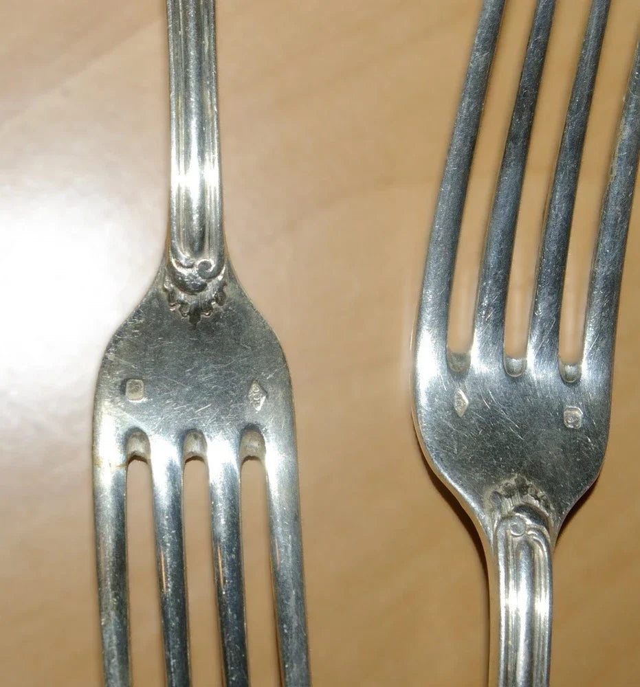 Ménagère en argent massif henin et compagnie