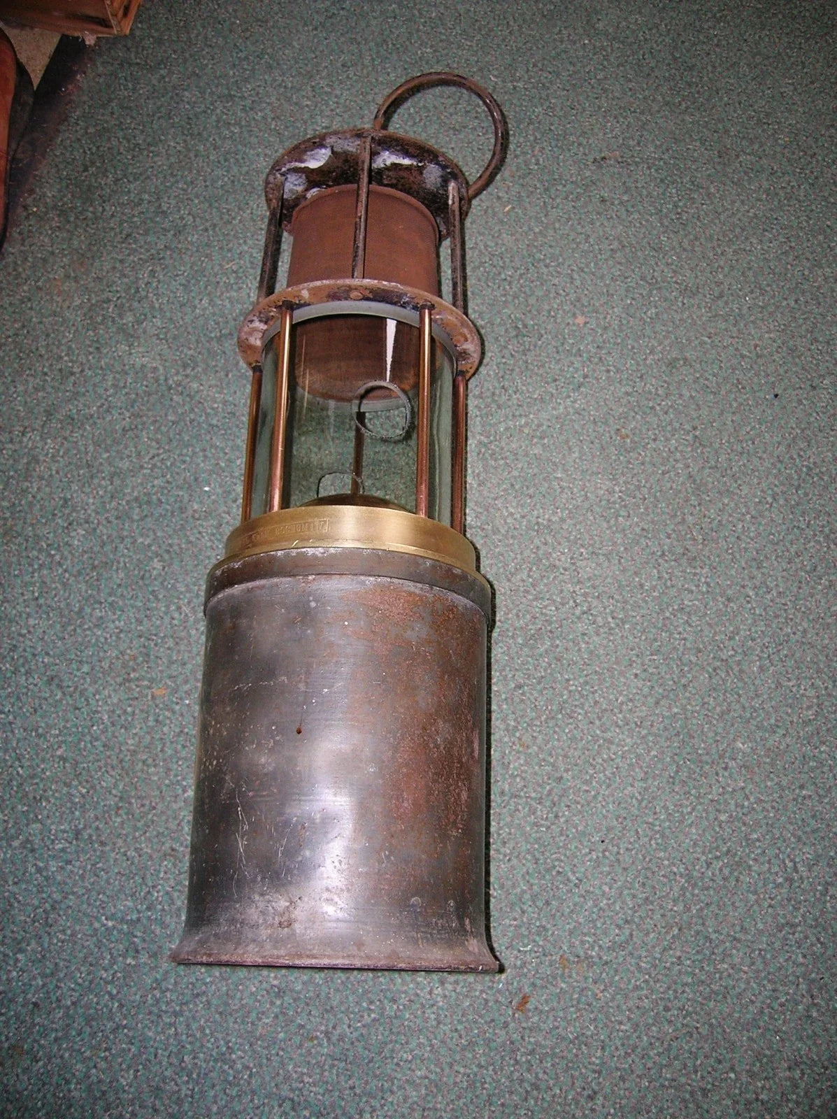 ANCIENNE LAMPE DE MINE SIEPPEL
