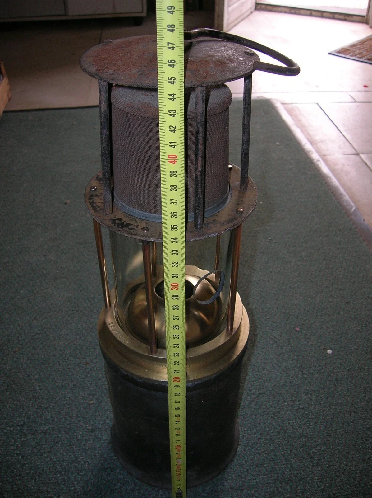 ANCIENNE LAMPE DE MINE SIEPPEL
