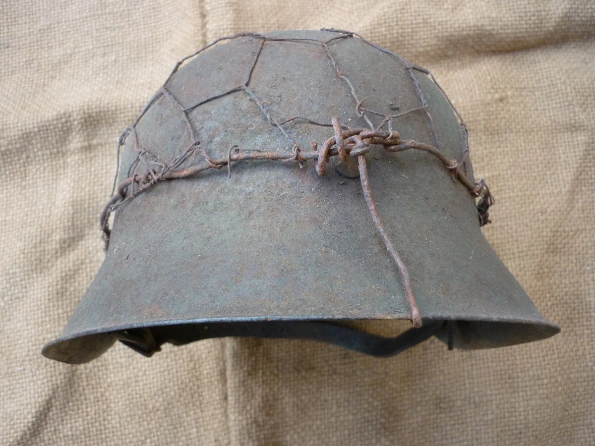 CASQUE ALLEMAND WW2 militaria
