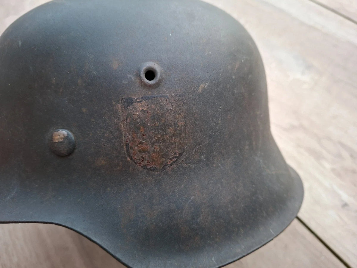 Casque allemand M42 2e guerre mondiale (  ww2  )