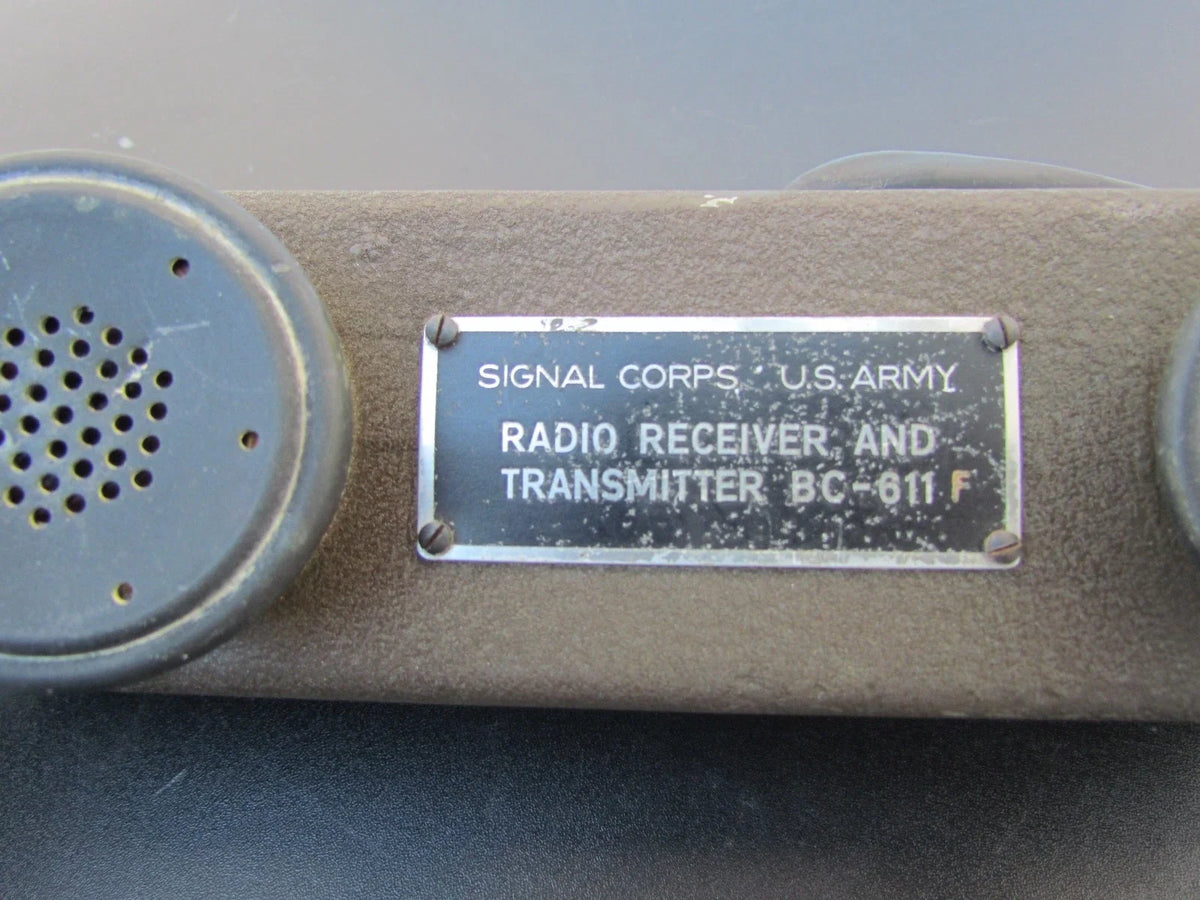 TALKIE WALKIE US BC 611 F ORIGINAL US ARMY-USMC 39-45 DDAY US WW2 (  1944  )