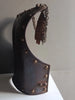 CUIRASSE ANCIENNE AVEC TETE DE LIONS OFFICIER EMPIRE CUIRASS BREASTPLATE