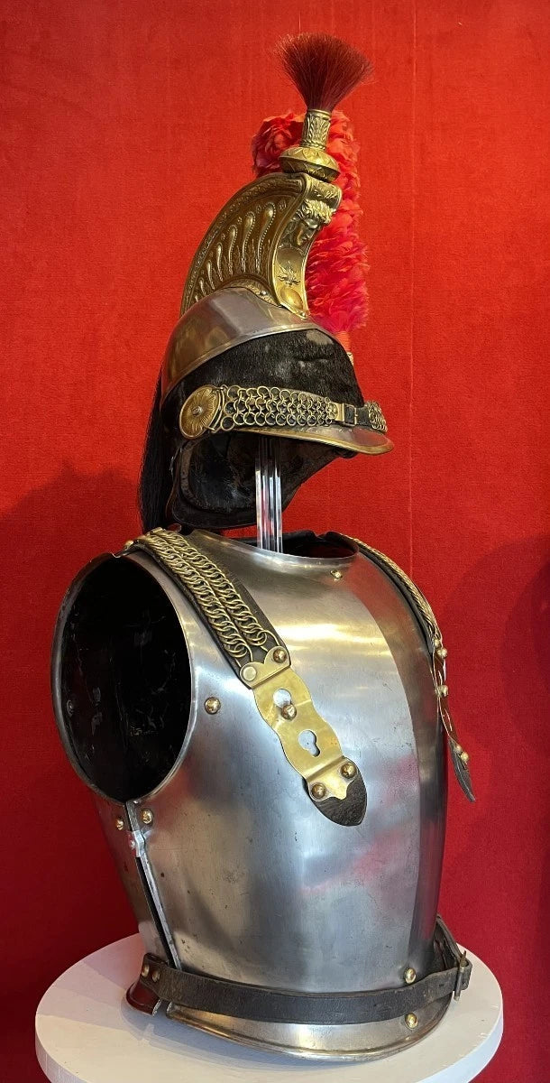 Casque et Cuirasse Troupe de Cuirassier, Second Empire Napoléon