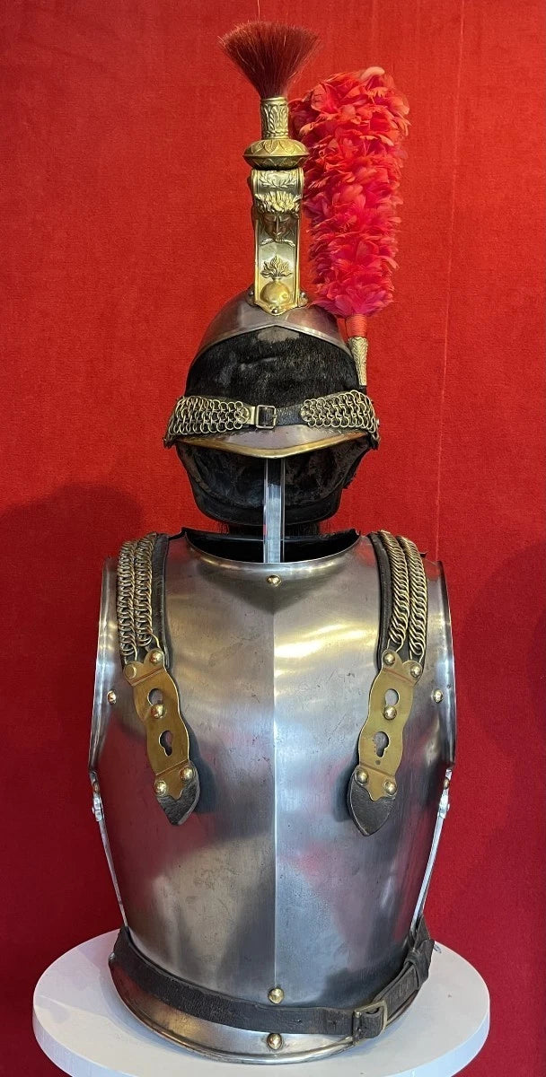 Casque et Cuirasse Troupe de Cuirassier, Second Empire Napoléon