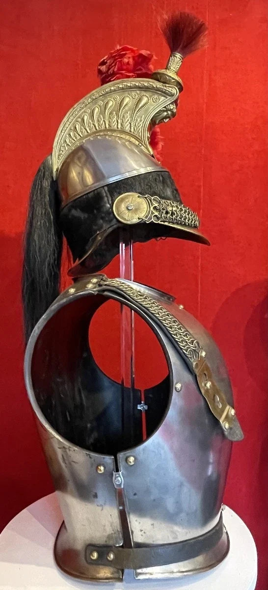 Casque et Cuirasse Troupe de Cuirassier, Second Empire Napoléon