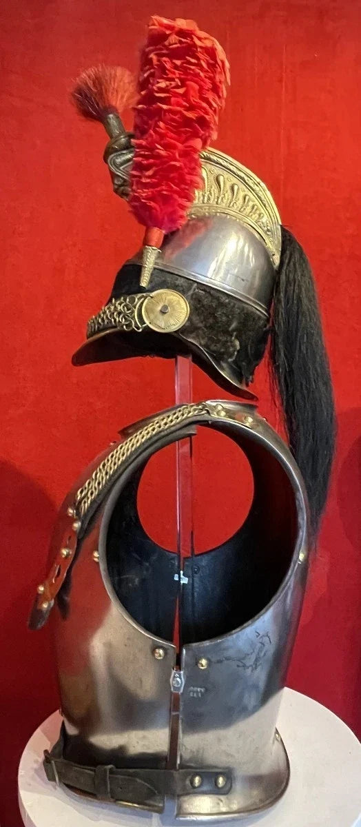 Casque et Cuirasse Troupe de Cuirassier, Second Empire Napoléon