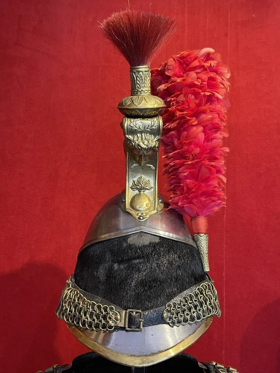 Casque et Cuirasse Troupe de Cuirassier, Second Empire Napoléon