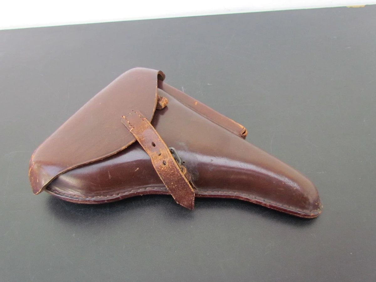 ÉTUI / HOLSTER RÉGLEMENTAIRE DE P08 LUGER 14-18 ORIGINAL WW1 1915 SUPERBE
