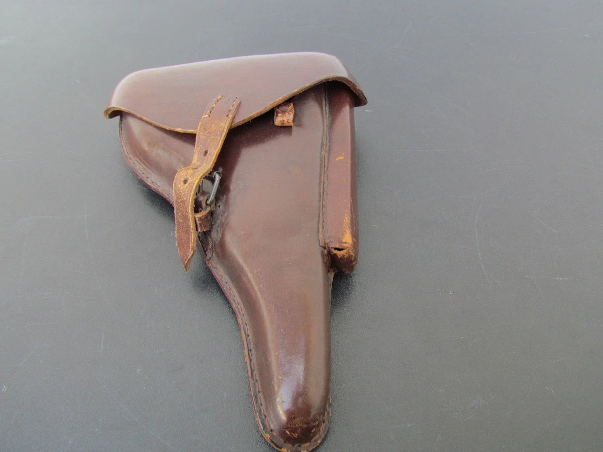 ÉTUI / HOLSTER RÉGLEMENTAIRE DE P08 LUGER 14-18 ORIGINAL WW1 1915 SUPERBE