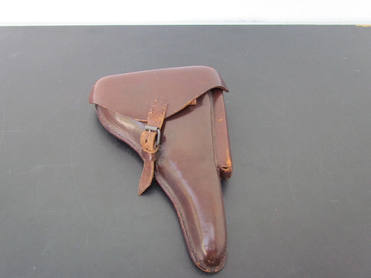 ÉTUI / HOLSTER RÉGLEMENTAIRE DE P08 LUGER 14-18 ORIGINAL WW1 1915 SUPERBE