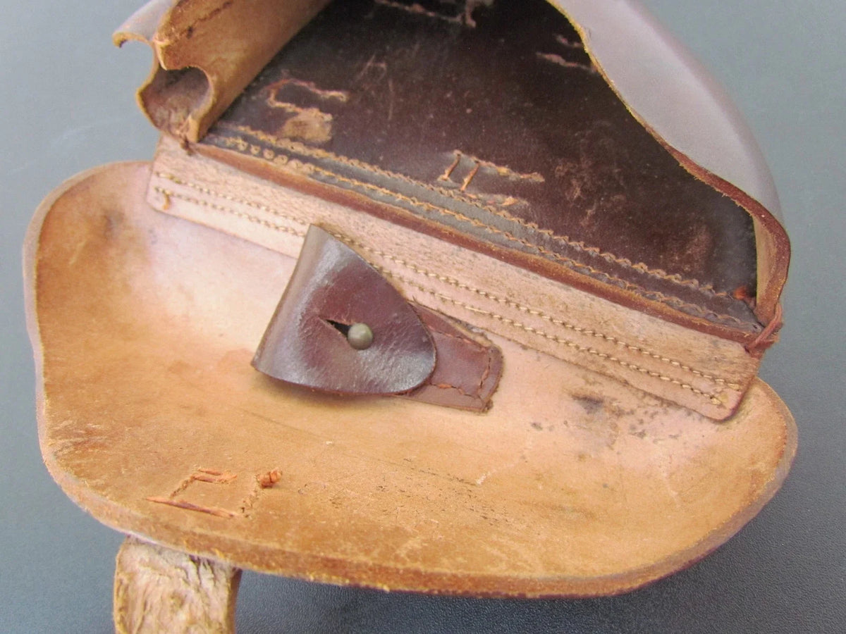 ÉTUI / HOLSTER RÉGLEMENTAIRE DE P08 LUGER 14-18 ORIGINAL WW1 1915 SUPERBE