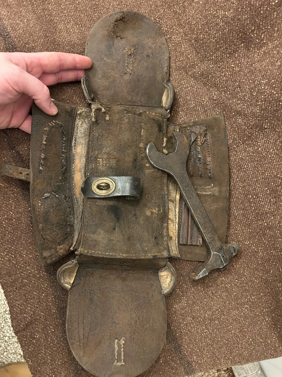 Trousse entretien MG08 allemand ww1 1914-1918 MG FELDGRAU