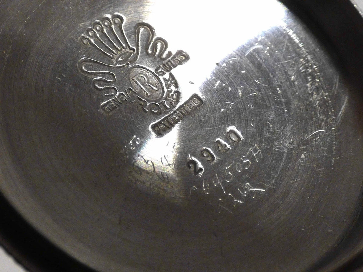 Vintage Rolex Oyster Perpetual dos à bulles (  réf. 2940  )