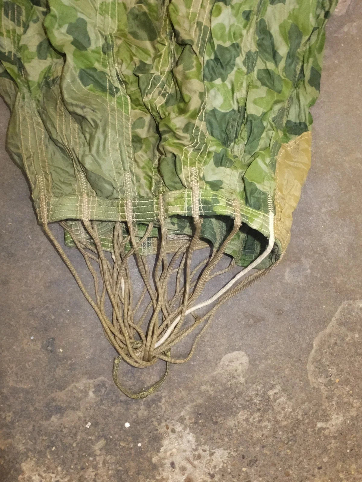 US WW 2 PARACHUTE T-5 HARNAIS 101 AB 82 AB VOILURE CASQUE OMAHA JEEP GI's