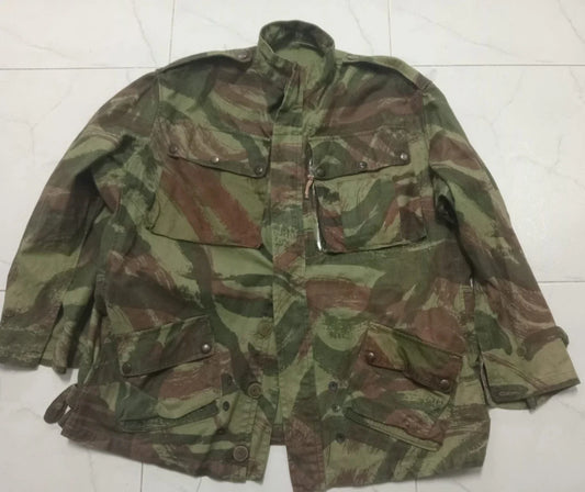 VESTE CAMOUFLÉ TAP PARACHUTISTE 47/53 EN PARFAIT ÉTAT ALGERIE INDOCHINE