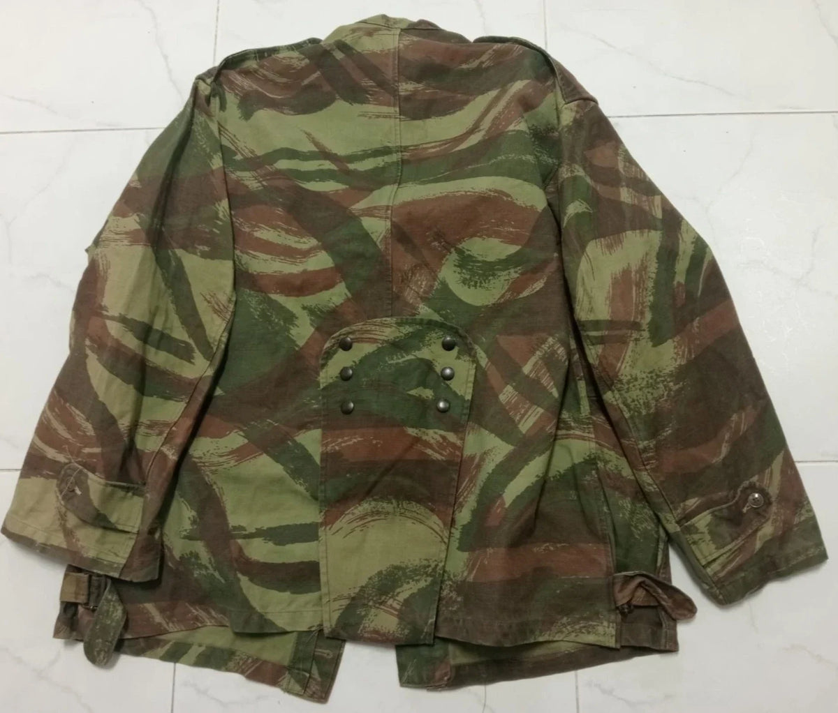 VESTE CAMOUFLÉ TAP PARACHUTISTE 47/53 EN PARFAIT ÉTAT ALGERIE INDOCHINE