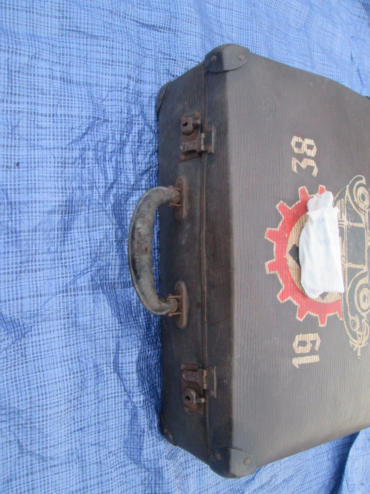 Rare Valise ww2 WWII Allemand Volkswagen KDF WAGEN 1938 1940 1944 Coccinelle VW