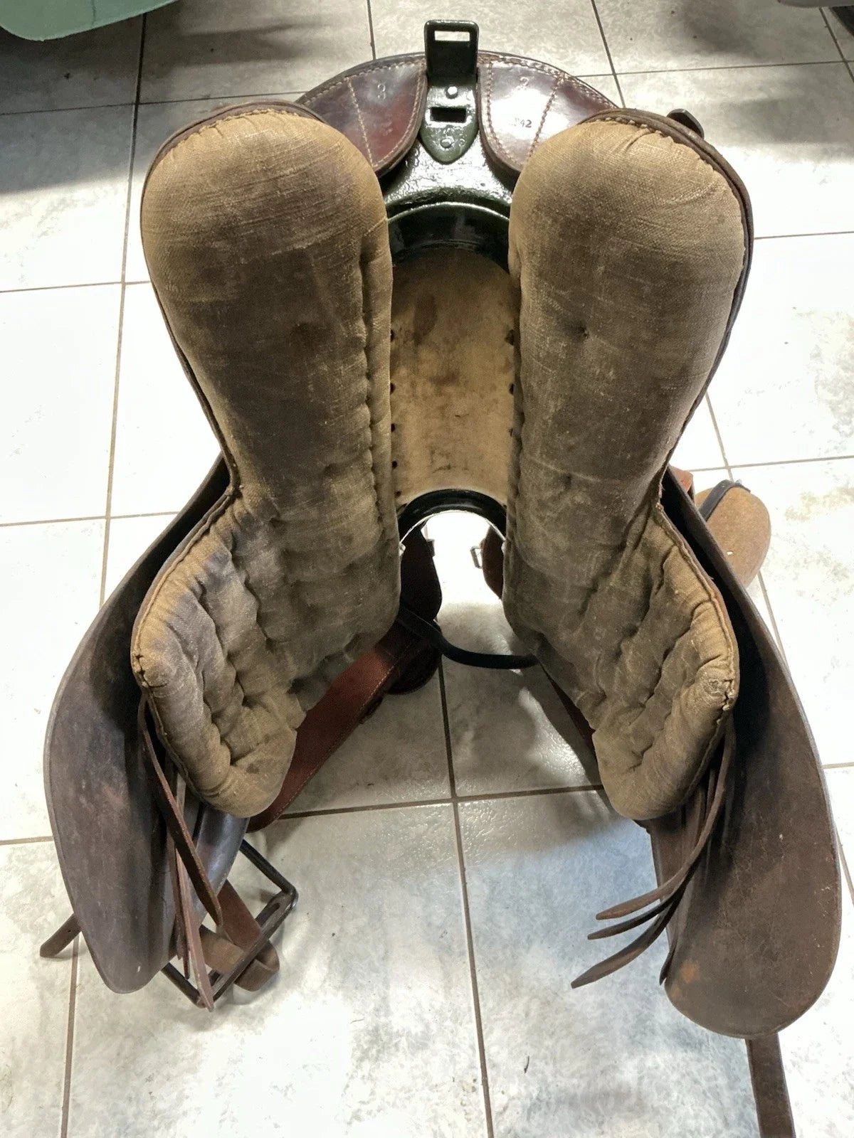 Ww2 Très Belle Selle Allemande