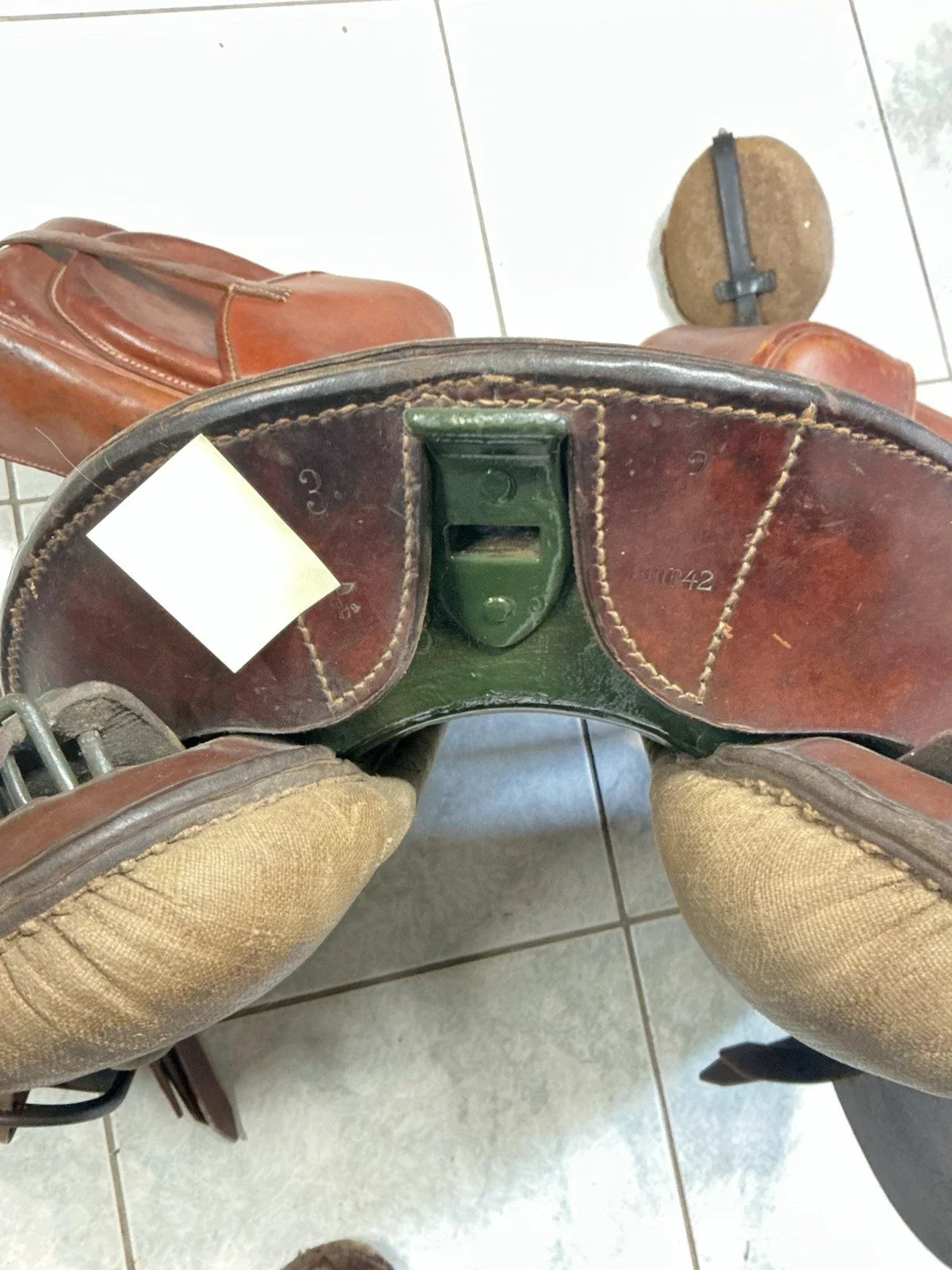 Ww2 Très Belle Selle Allemande