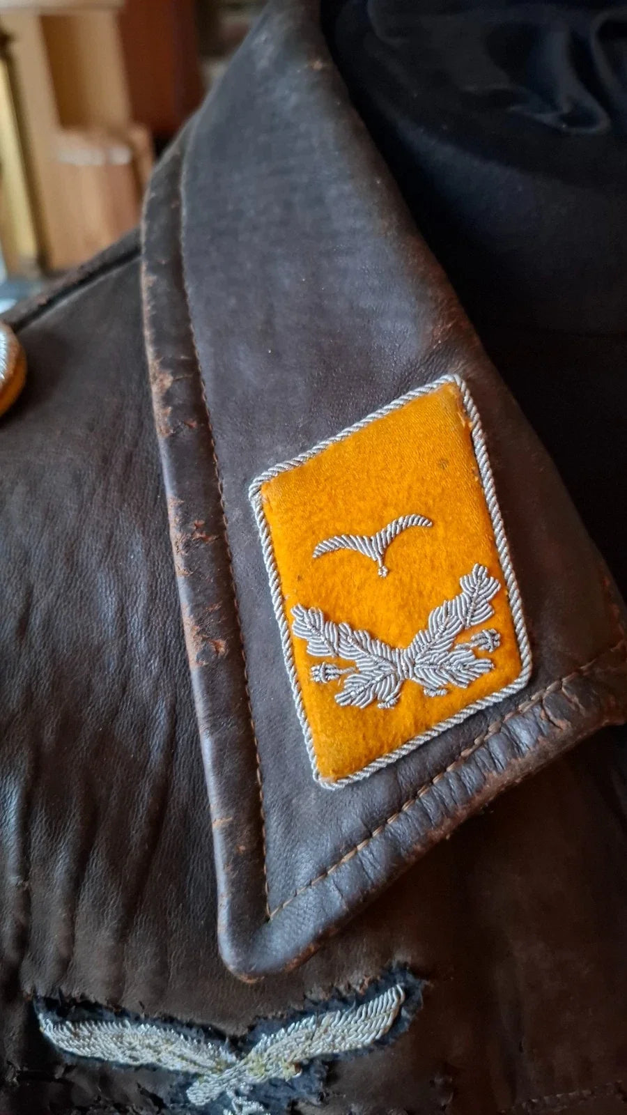 Blouson cuir pilote allemand WW 2