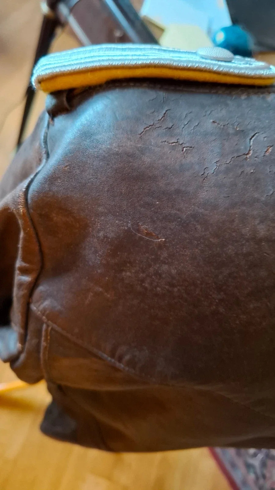 Blouson cuir pilote allemand WW 2