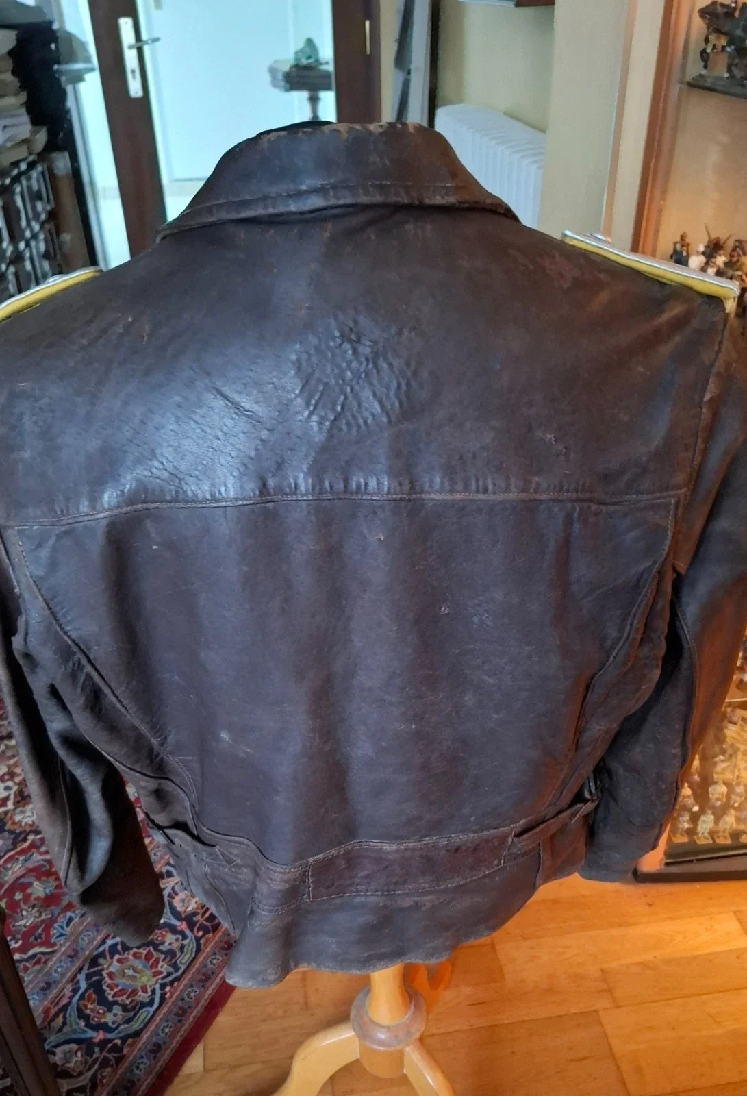 Blouson cuir pilote allemand WW 2