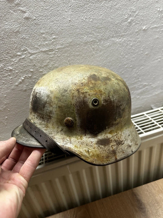 Authentique Casque allemand ww2 Camouflage