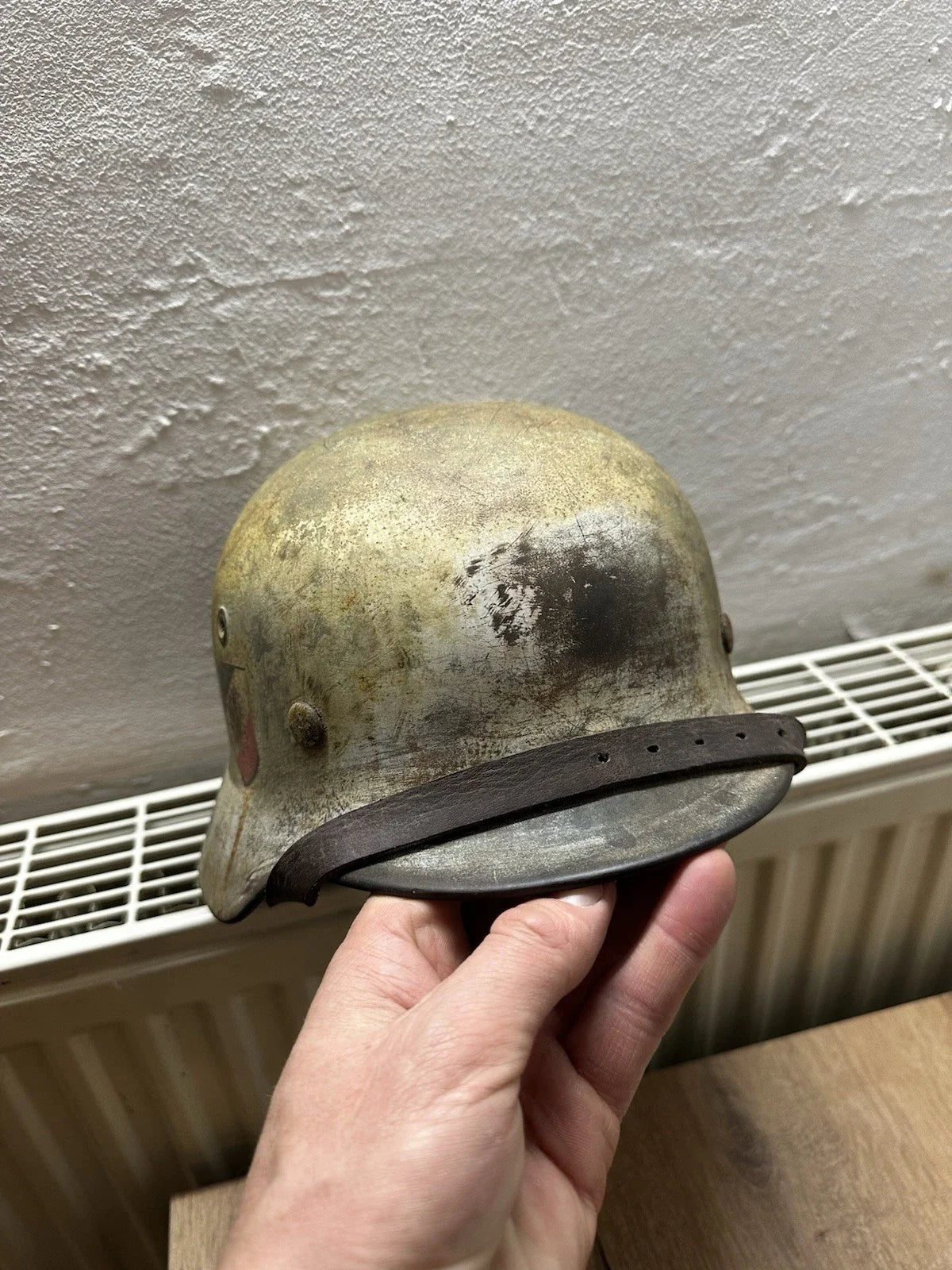 Authentique Casque allemand ww2 Camouflage