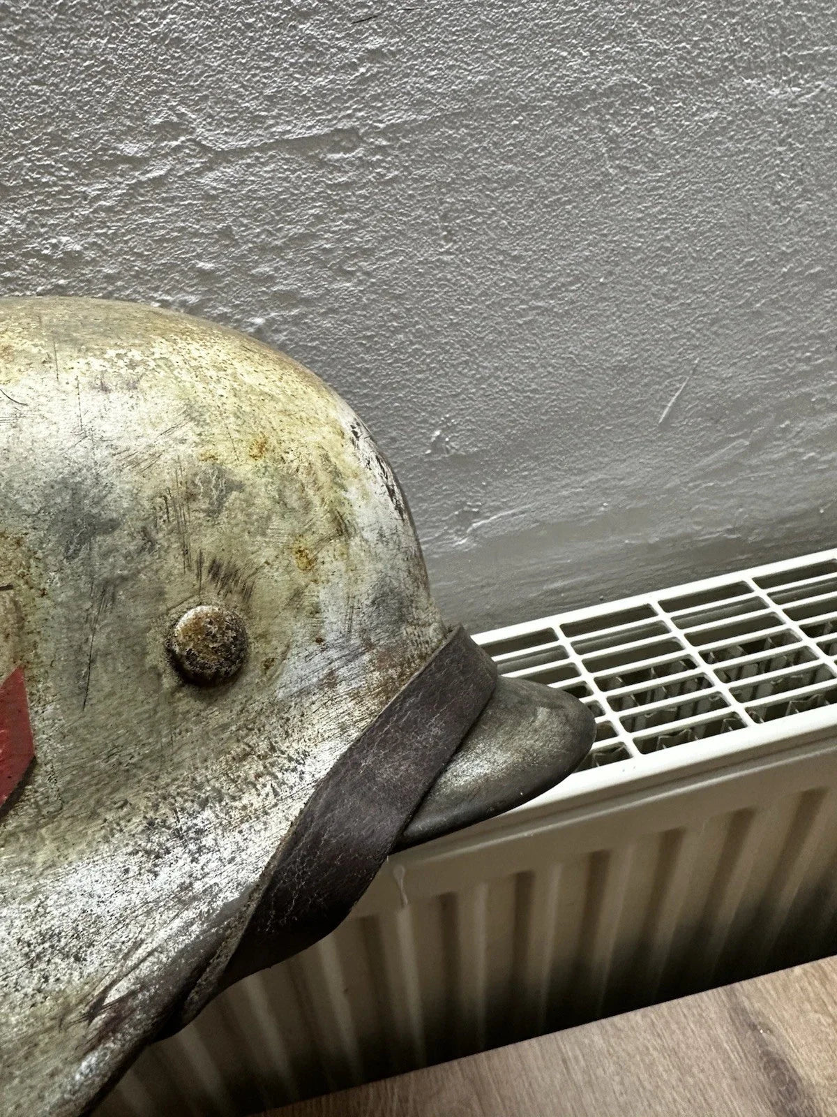 Authentique Casque allemand ww2 Camouflage
