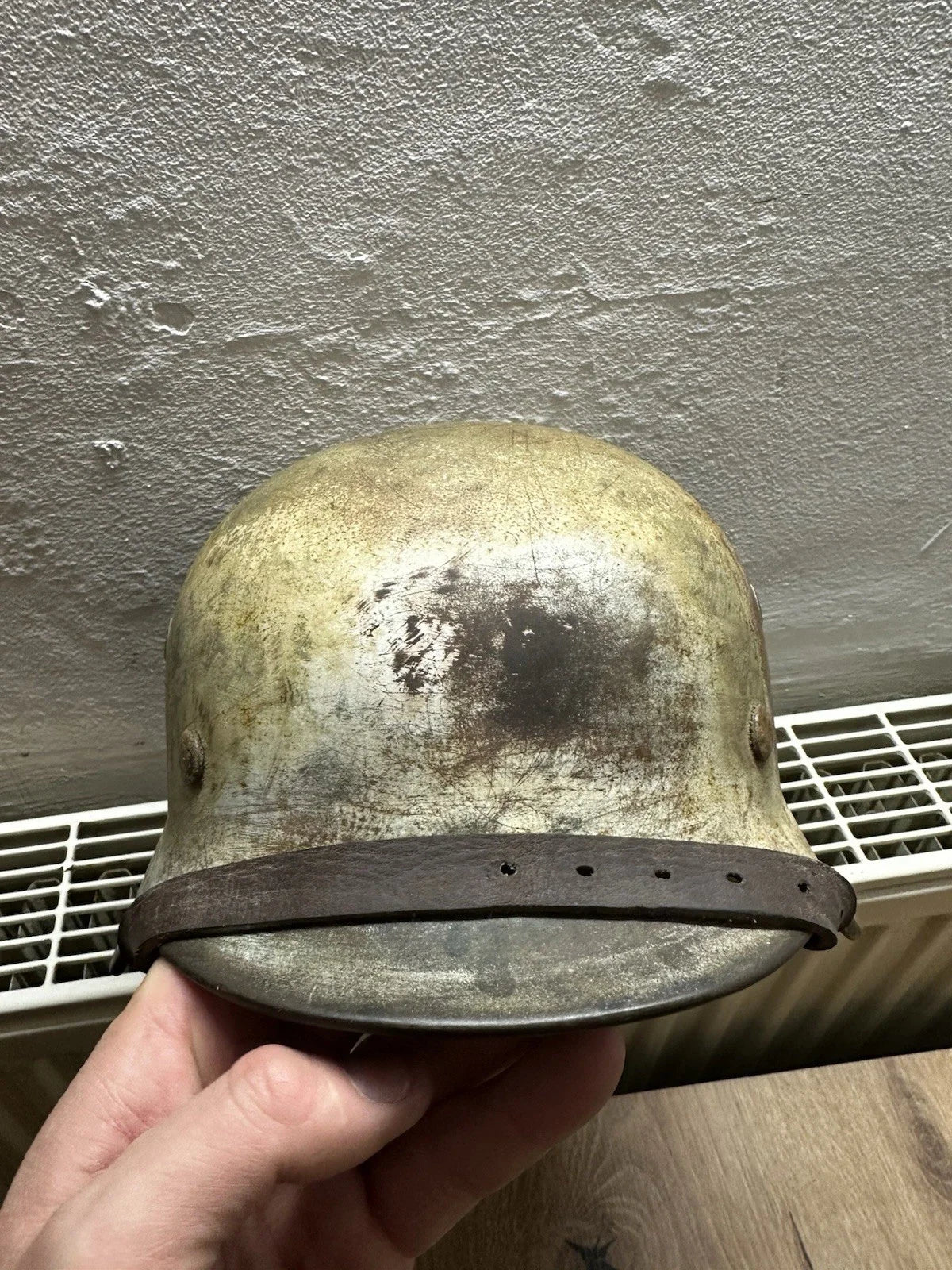 Authentique Casque allemand ww2 Camouflage