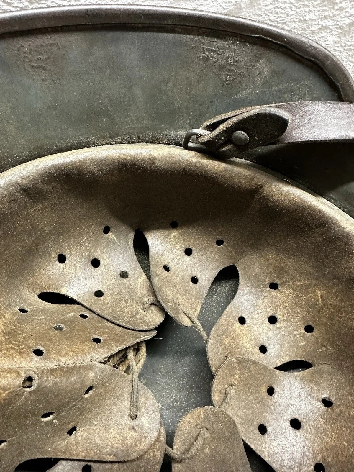 Authentique Casque allemand ww2 Camouflage