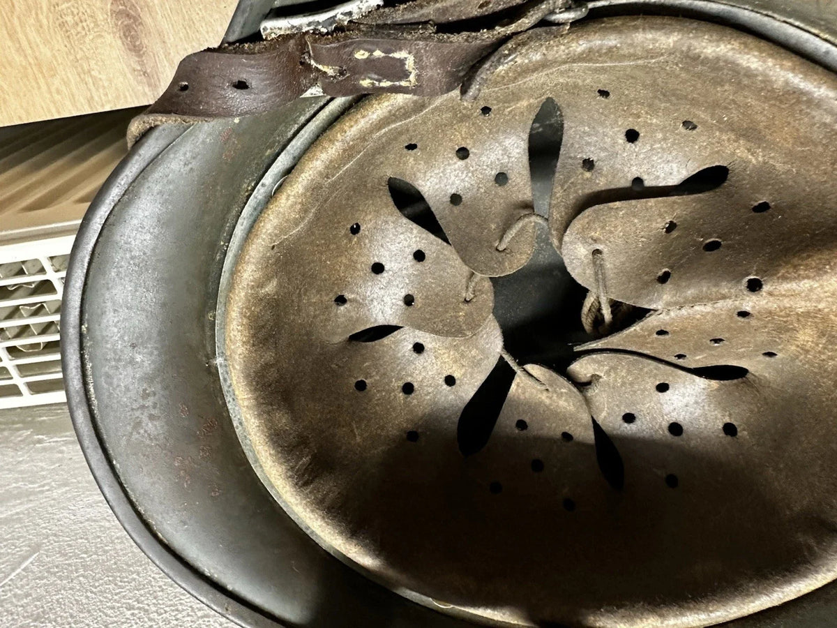 Authentique Casque allemand ww2 Camouflage