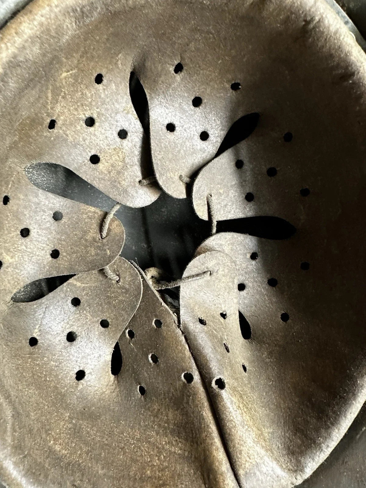 Authentique Casque allemand ww2 Camouflage