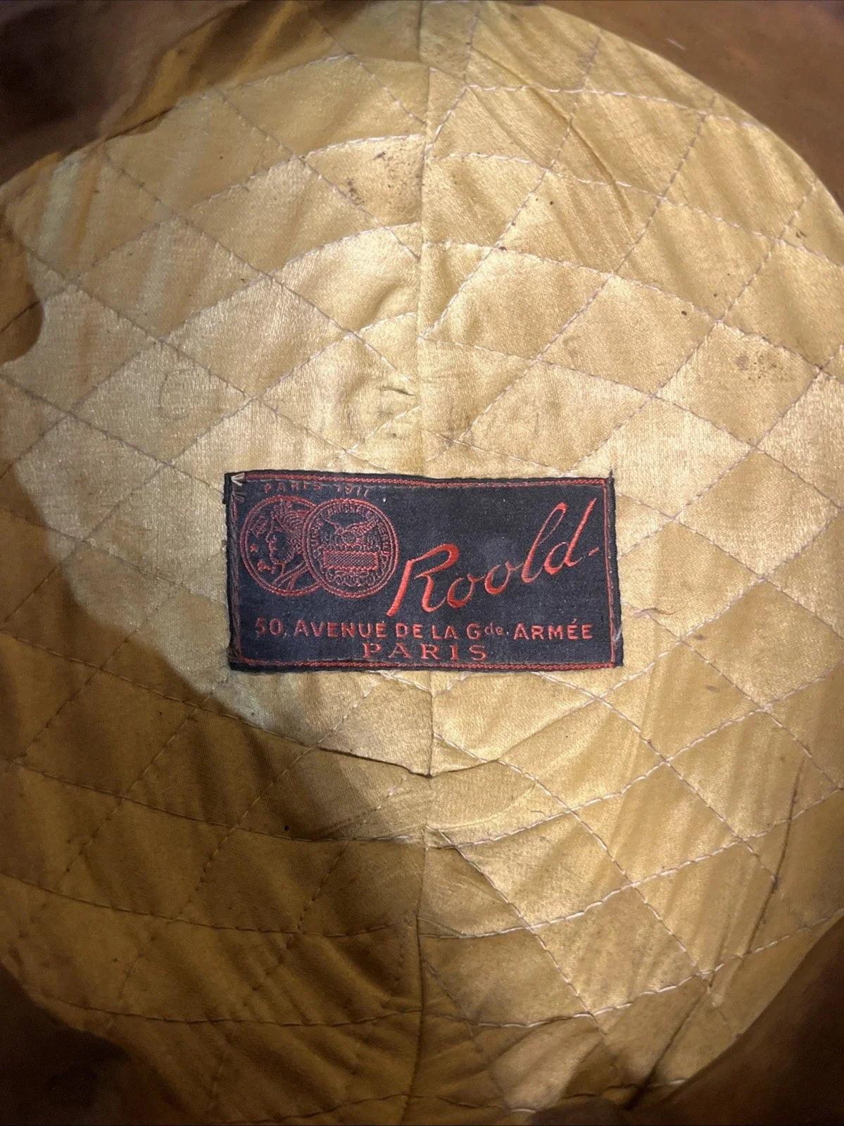 Véritable casque Aviateur Roold 14-18