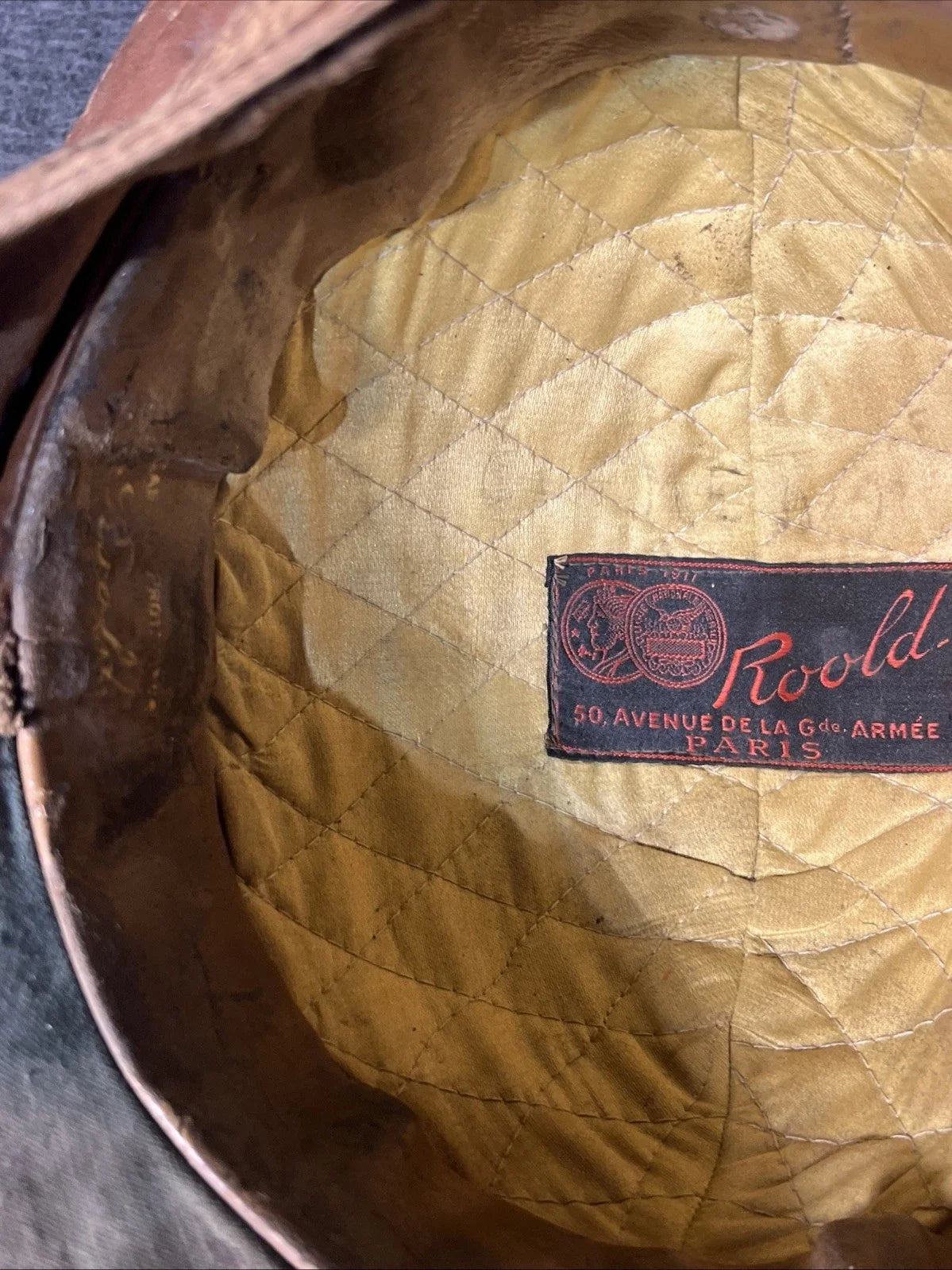 Véritable casque Aviateur Roold 14-18
