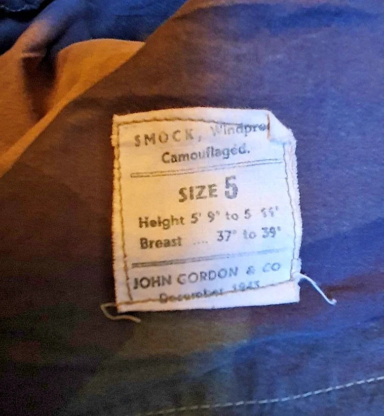 Veste camouflée WINDPROOF GB 1944 Normandie + Armée française Indo Indochine